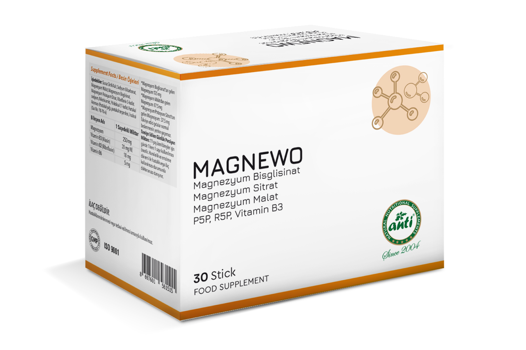 Magnewo Efervesan Magnezyum